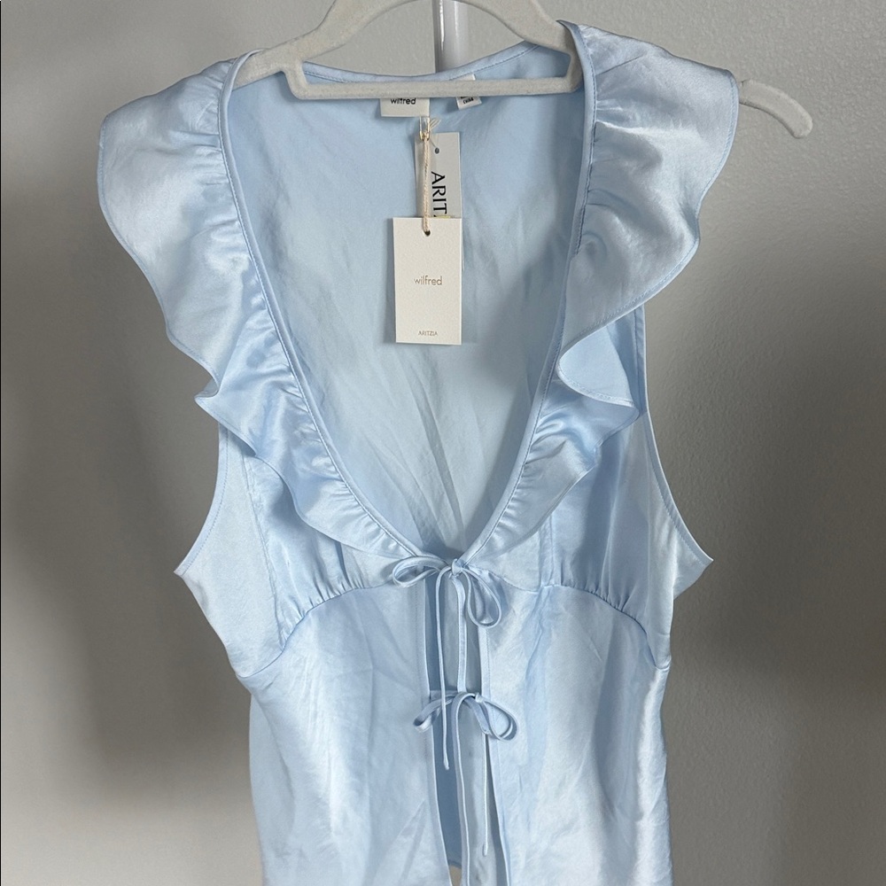 Aritzia Wilfred Silk Blouse